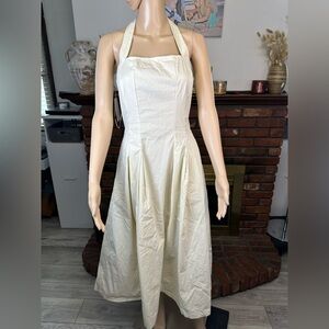 a new day Strapless Cream Dress